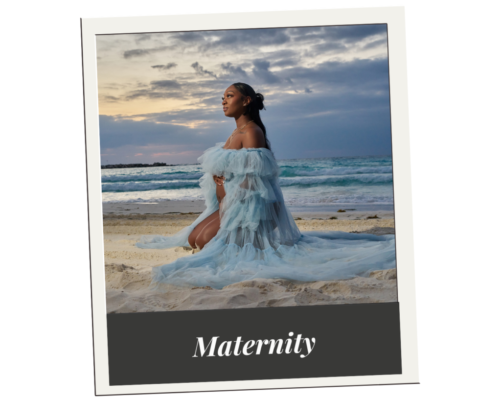 maternity photo fliying dress cancun